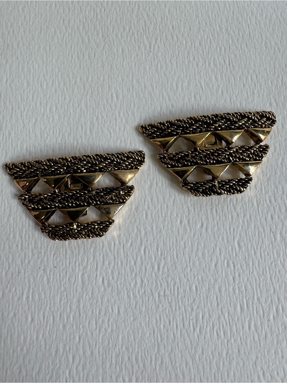 Vintage Bluette Made In France Shoe Clips
